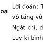 Dich kinh, boi kinh dich, que kinh, chu dich, chu dich la gi, thuy phong tinh, que thuy phong tinh